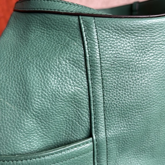 Tignanello Green Hobo Handbag - Picture 8 of 8